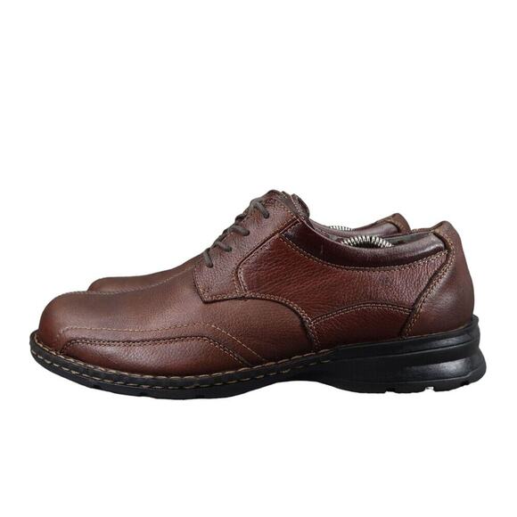 Dockers Shoes Mens 10 Derby Oxford Casual Classic Leather Comfort Dressy Brown main image 10